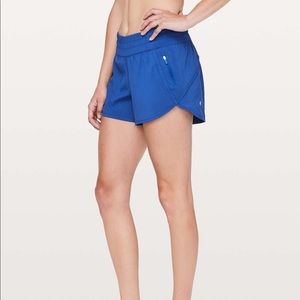 Lululemon Tracker Short V *4" Wild Bluebell (Blue)